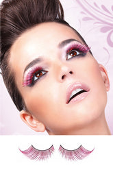Light Pink Feather Eyelashes - BE535 by Baci Lingerie